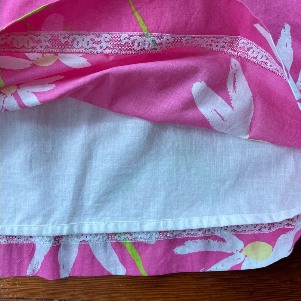 Lilly Pulitzer Pink Strapless Floral Sundress - Picture 7 of 8